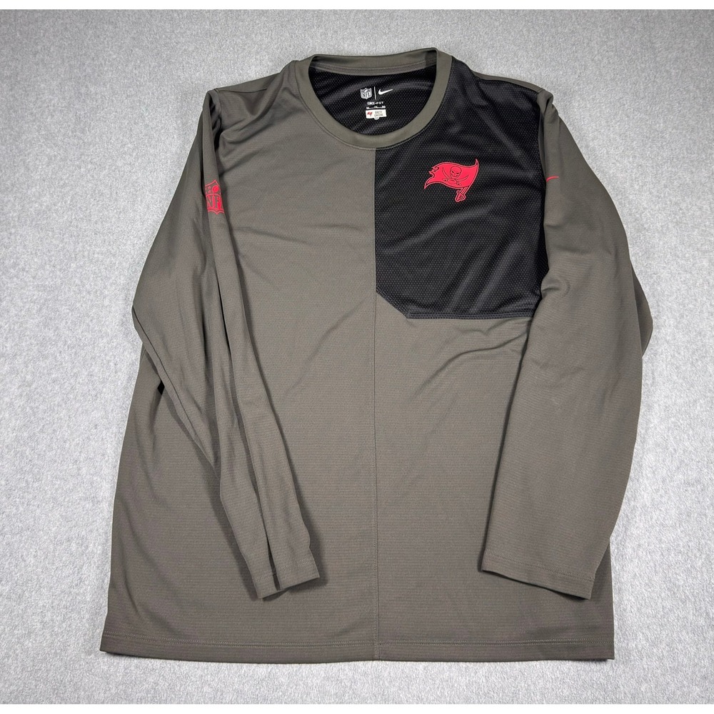 Tampa Bay Buccaneers Nike NFL On Field XXL Dri-Fit Short Sleeve Shirt Men's Used